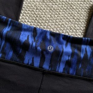 Blue Waist Lululemon Leggings